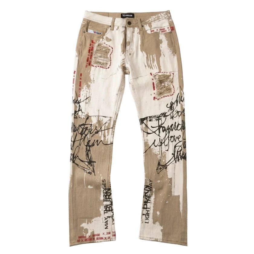 MAKOBI PREGO STACKED TWILL PANTS by Makobi