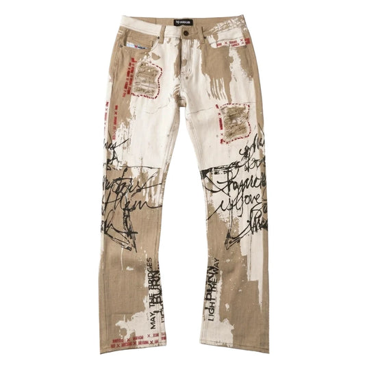MAKOBI PREGO STACKED TWILL PANTS by Makobi