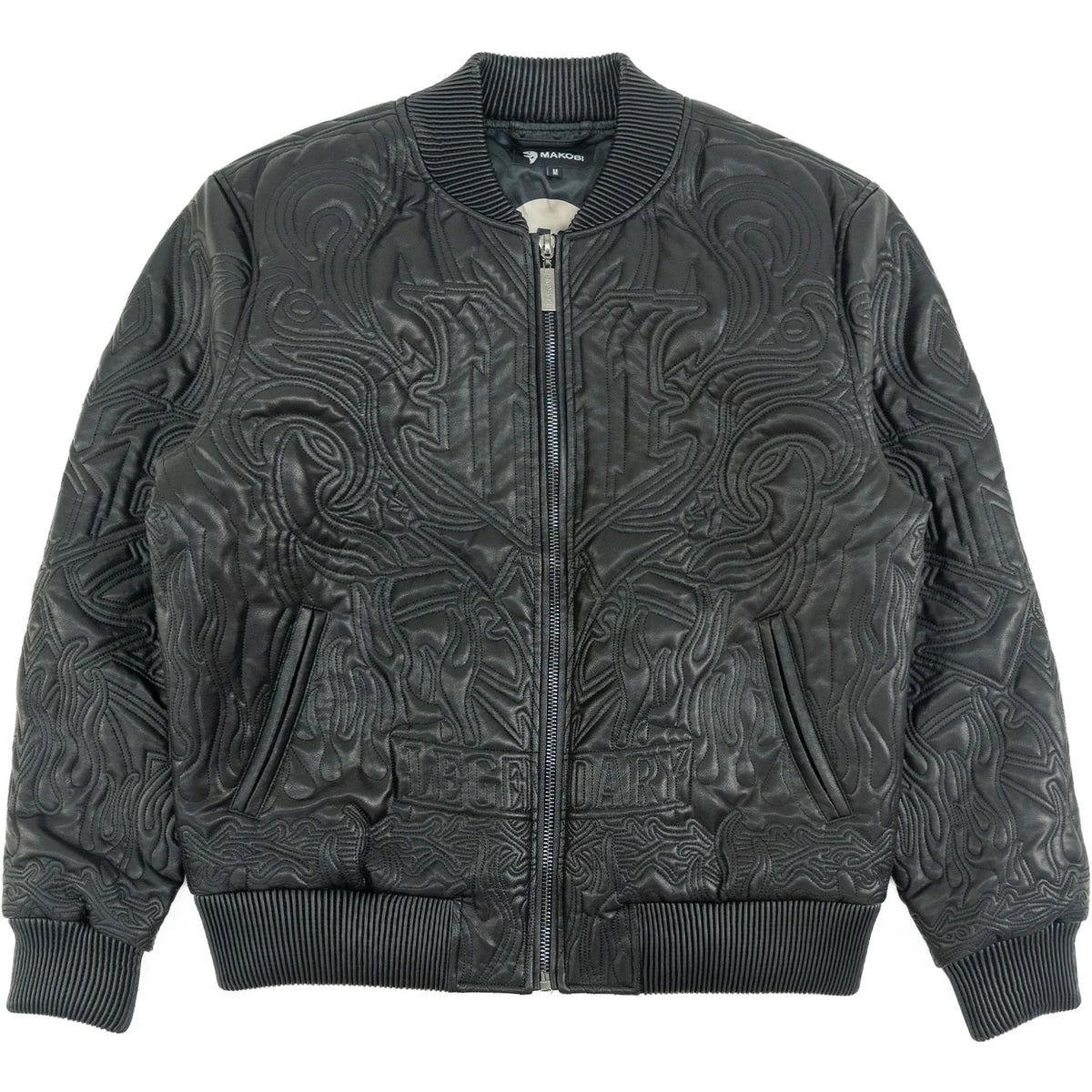 MAKOBI Jacket Bianco Bomber Jacket by MAKOBI