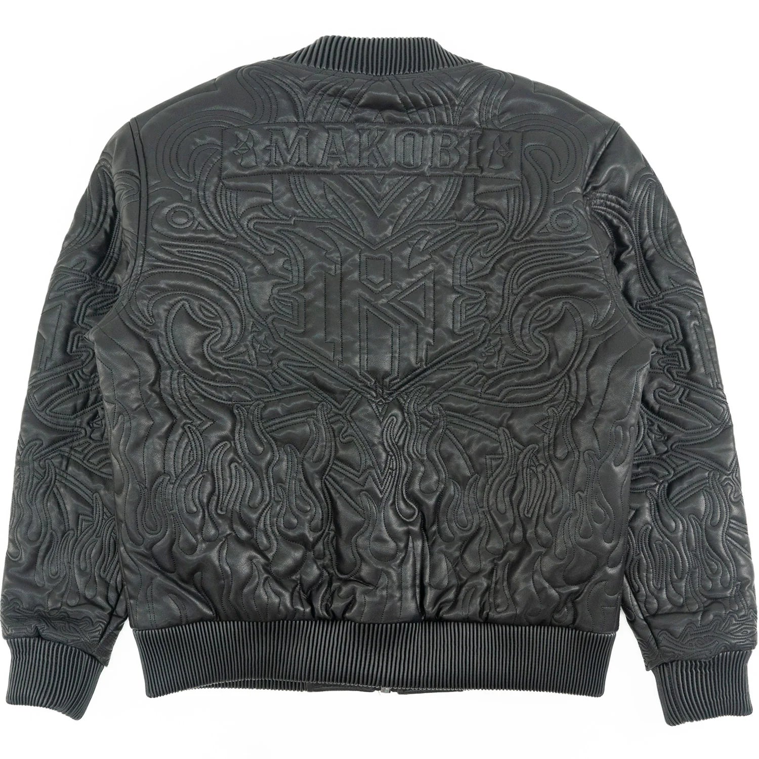 MAKOBI Jacket Bianco Bomber Jacket