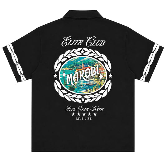 MAKOBI ELITE CLUB TWILL TEE by Makobi