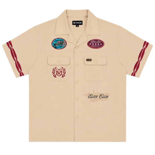 MAKOBI ELITE CLUB TWILL TEE by Makobi