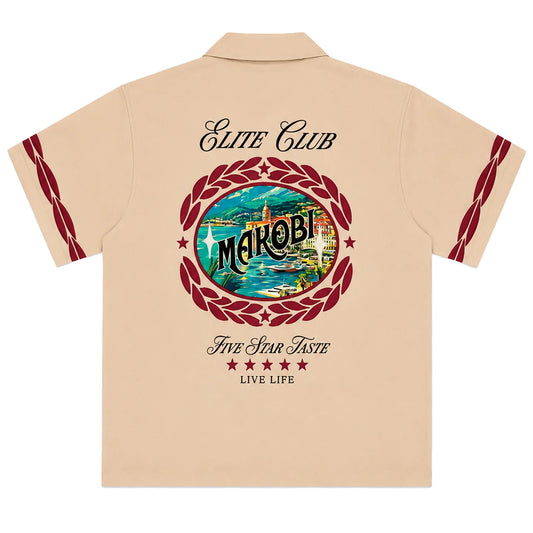 MAKOBI ELITE CLUB TWILL TEE by Makobi