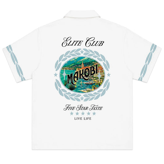 MAKOBI ELITE CLUB TWILL TEE by Makobi