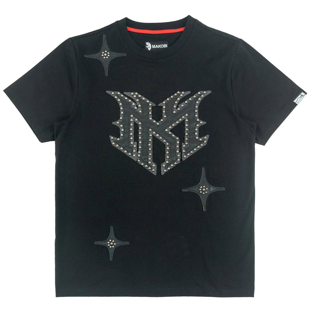 MAKOBI BOTTEGA TEE SMOKE BLACK