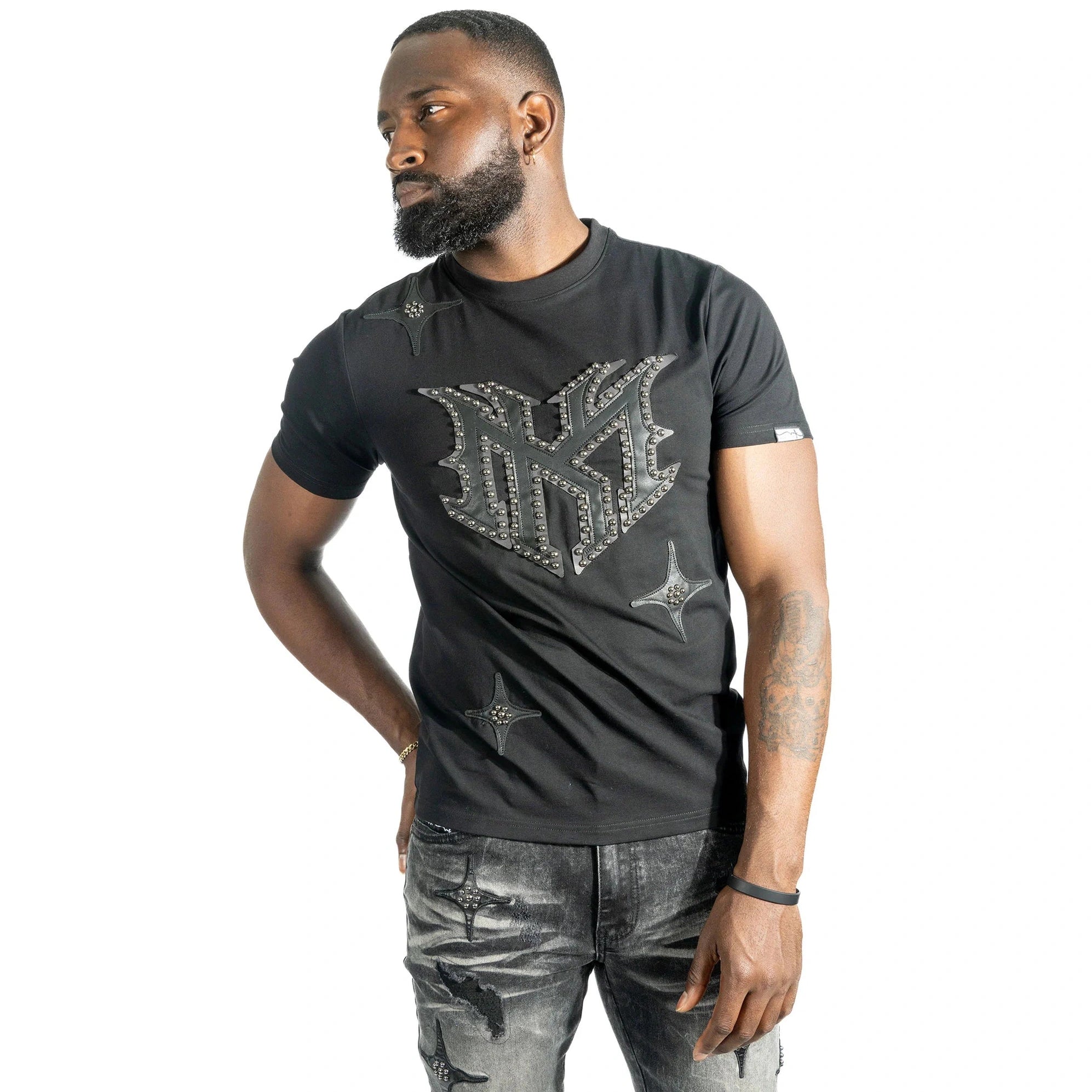 MAKOBI BOTTEGA TEE SMOKE BLACK