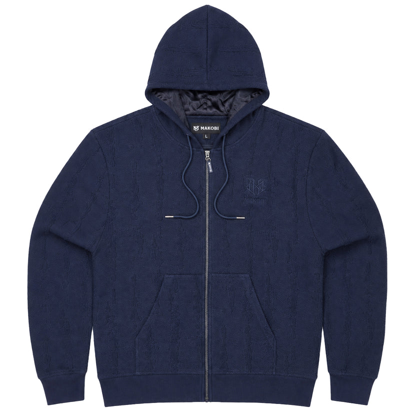 MAKOBI GIANNI JACQUARD HOODIE by Makobi
