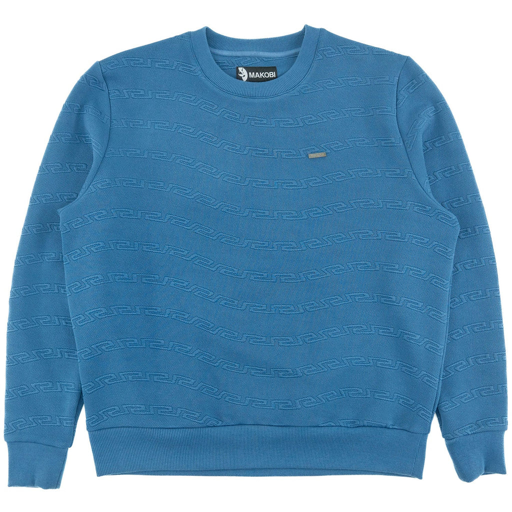 Makobi Bianco Crewneck - Blue
