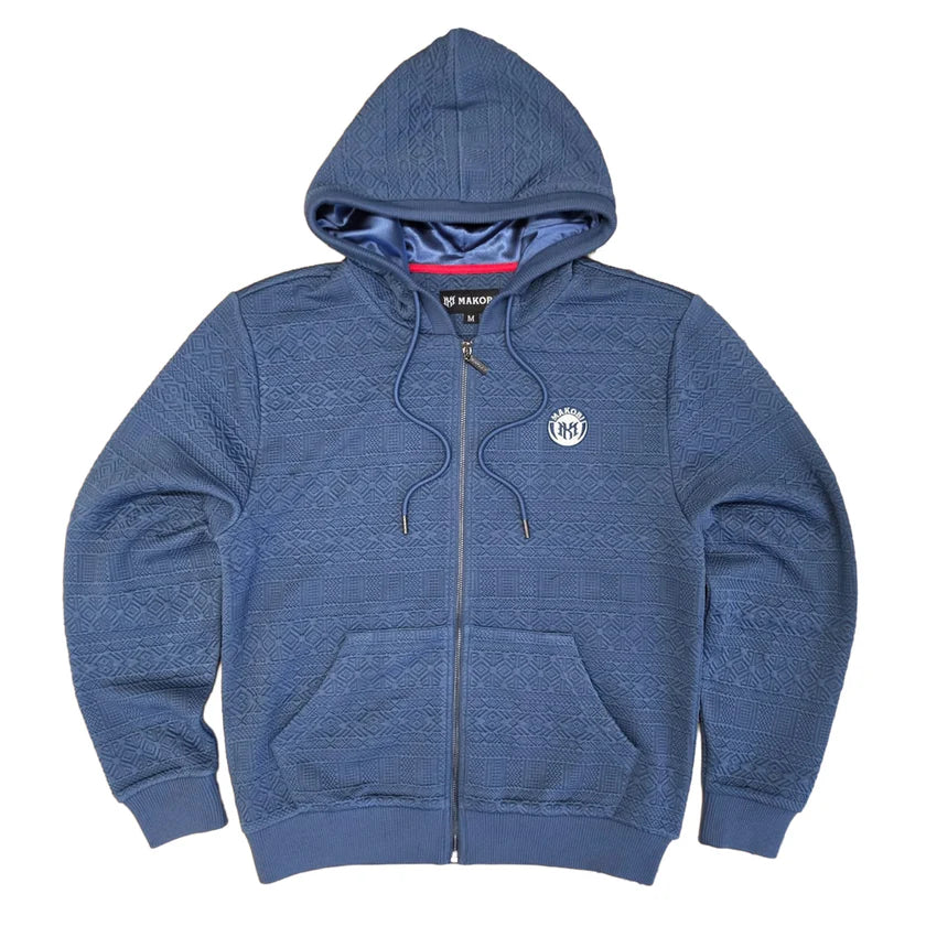MAKOBI PRESTIGE JACQUARD HOODIE by Makobi