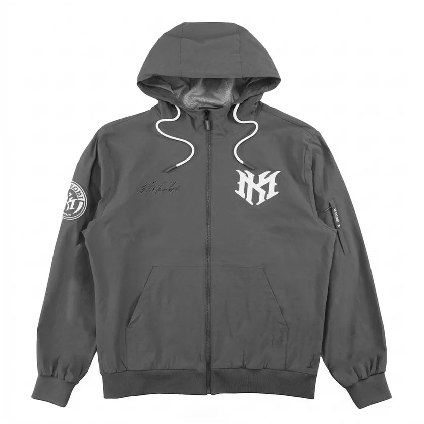 MAKOBI BIG AND TALL ADORNI NYLON JACKET by Makobi