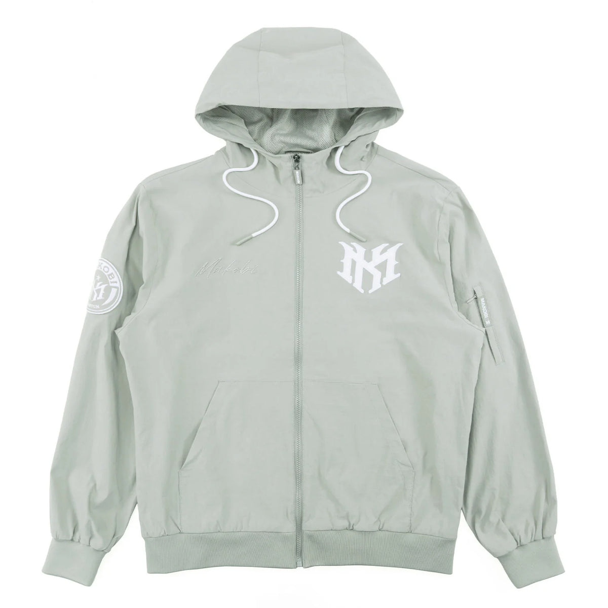 MAKOBI BIG AND TALL ADORNI NYLON JACKET by Makobi
