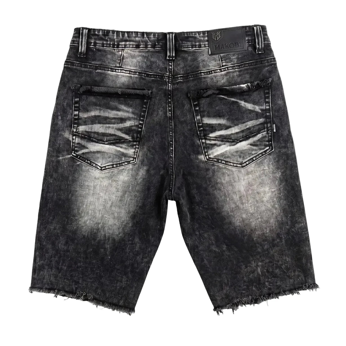 MAKOBI PAIN DENIM SHORTS by Makobi