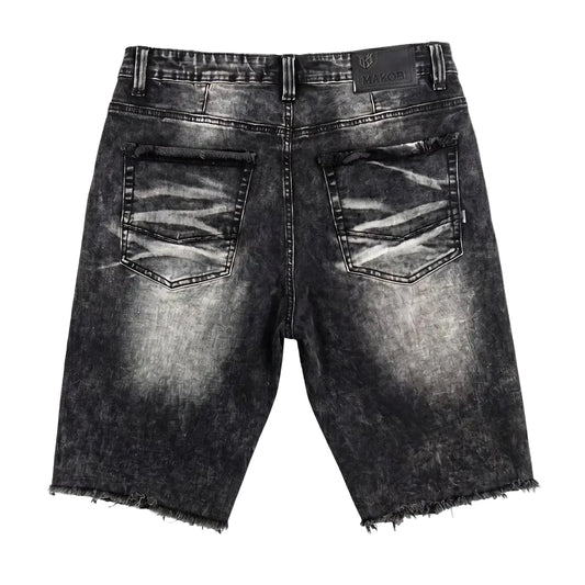 MAKOBI PAIN DENIM SHORTS by Makobi