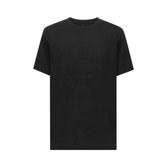 PSYCHO BUNNY REMY TEE-BLACK by Psycho Bunny