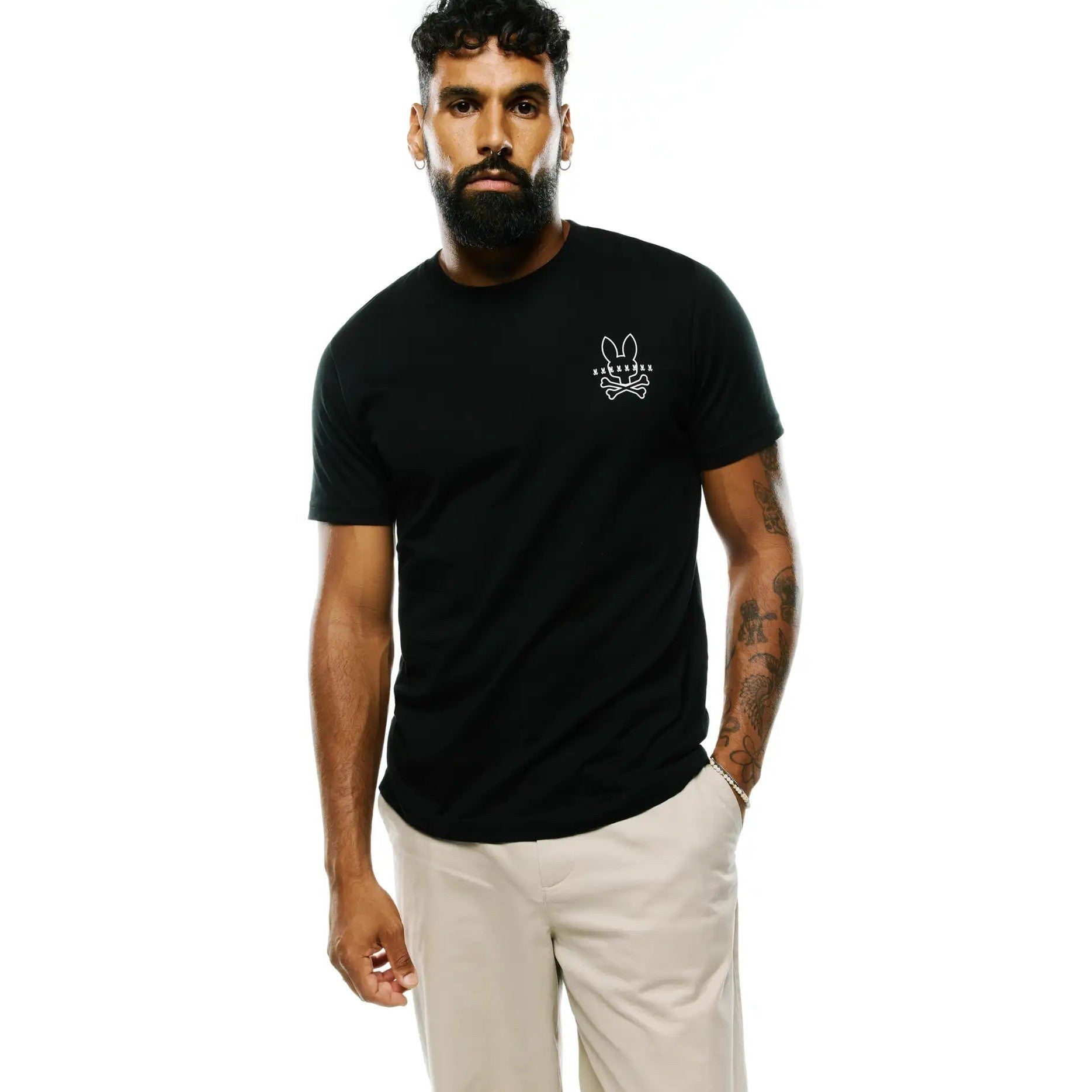 PSYCHO BUNNY PIERS BACK GRAPHIC TEE by Psycho Bunny