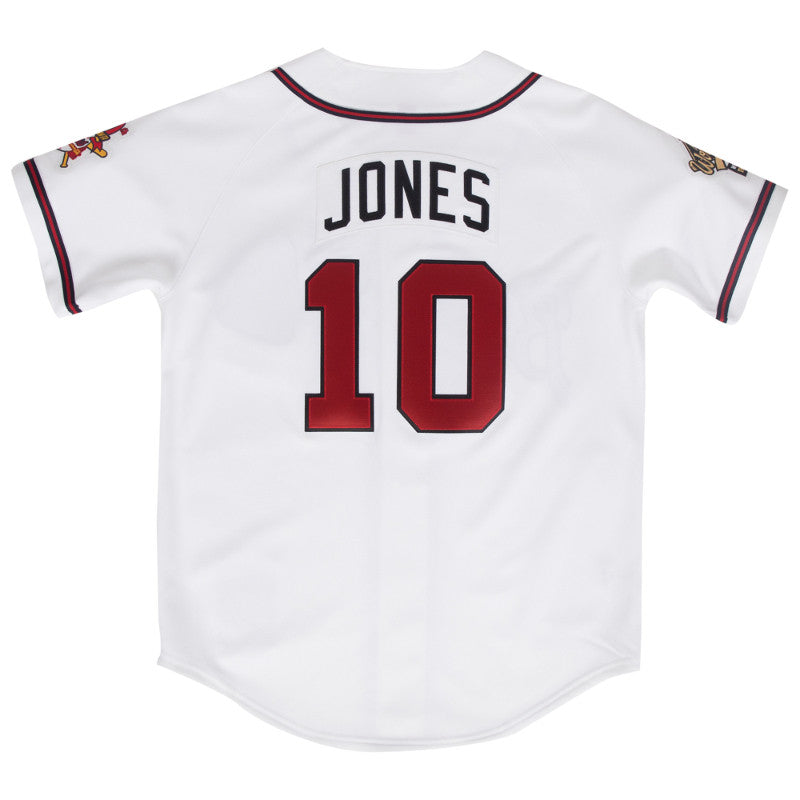 MLB HOME JERSEY ATLANTA BRAVES 1995 CHIPPER JONES