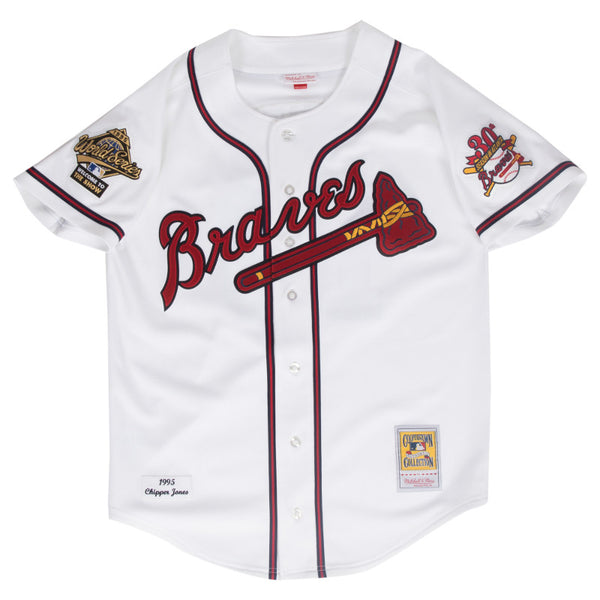 MLB HOME JERSEY ATLANTA BRAVES 1995 CHIPPER JONES