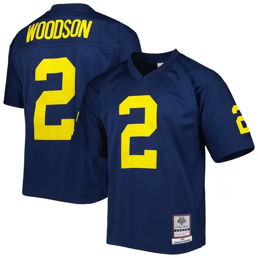 MITCHELL AND NESS MICHIGAN WOLVERINES 1997 CHARLES WOODSON JERSEY by Mitchell and Ness