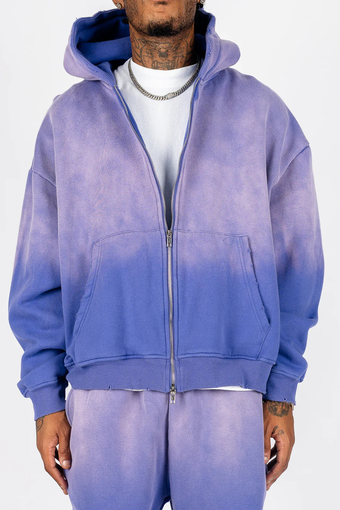 DAY1INE WASHED ZIPUP HOODIE by DAY1NE