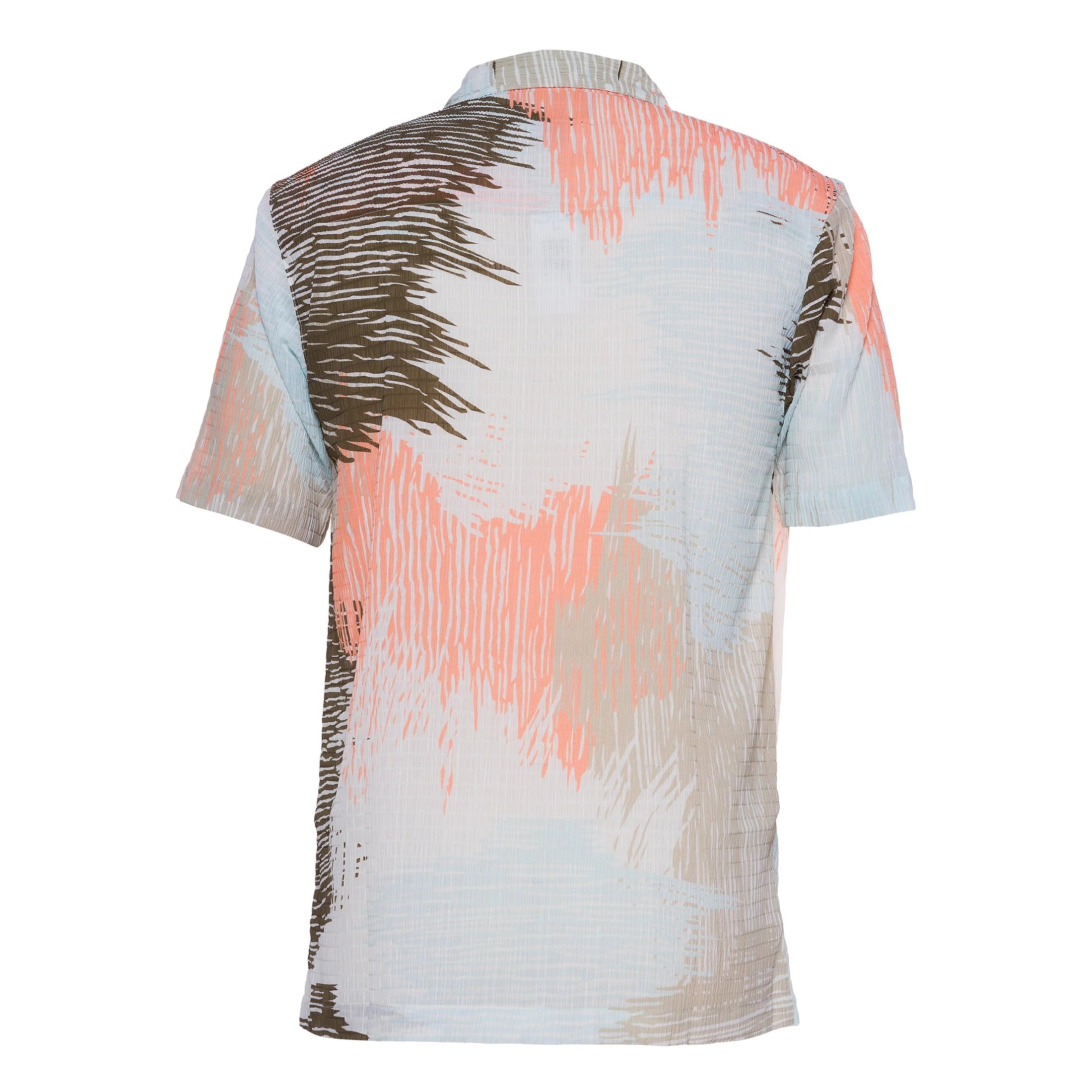 A TIZIANO Press Short Sleeve Printed Shirt