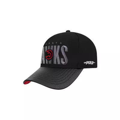 PRO STANDARD ATLANTA HAWKS WOOL BLEND PRO PINCH SNAPBACK by Pro Standard