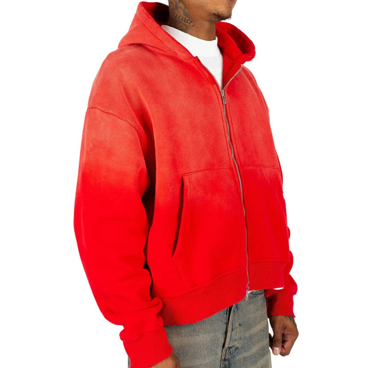 DAY1INE WASHED ZIPUP HOODIE by DAY1NE