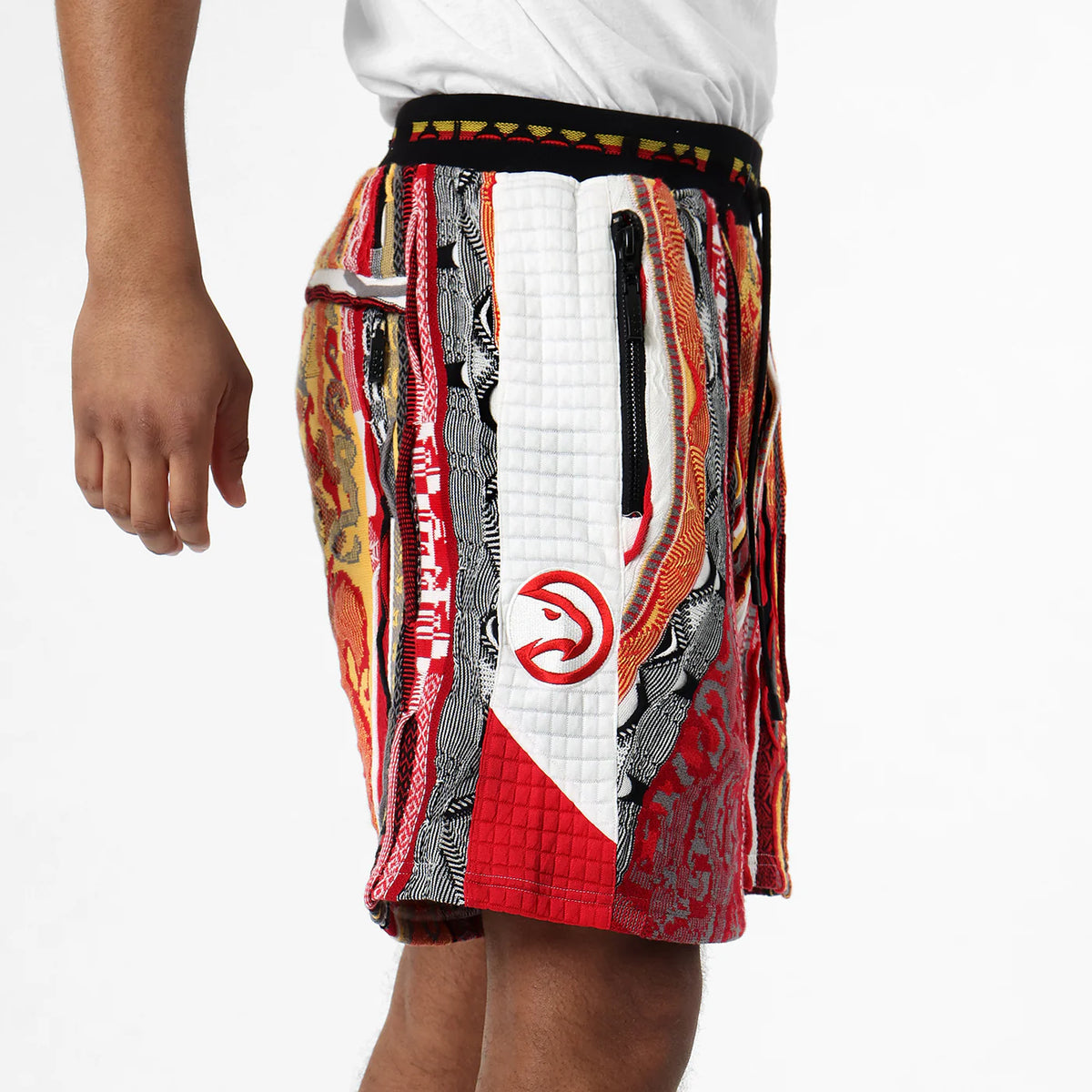 COOGI NBA Atlanta Hawks Sweater Knit Shorts by COOGI