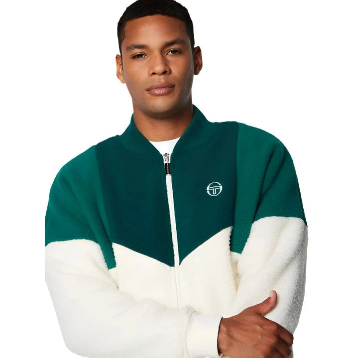 SERGIO TACCHINI STF23M50609-GREEN/CREAM by Sergio Tacchini