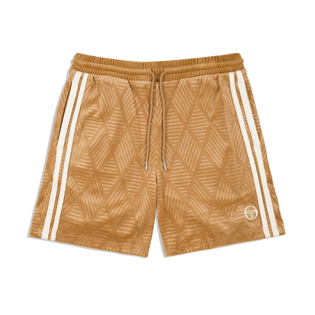 Debossed Damarindo Velour Short by Sergio Tacchini