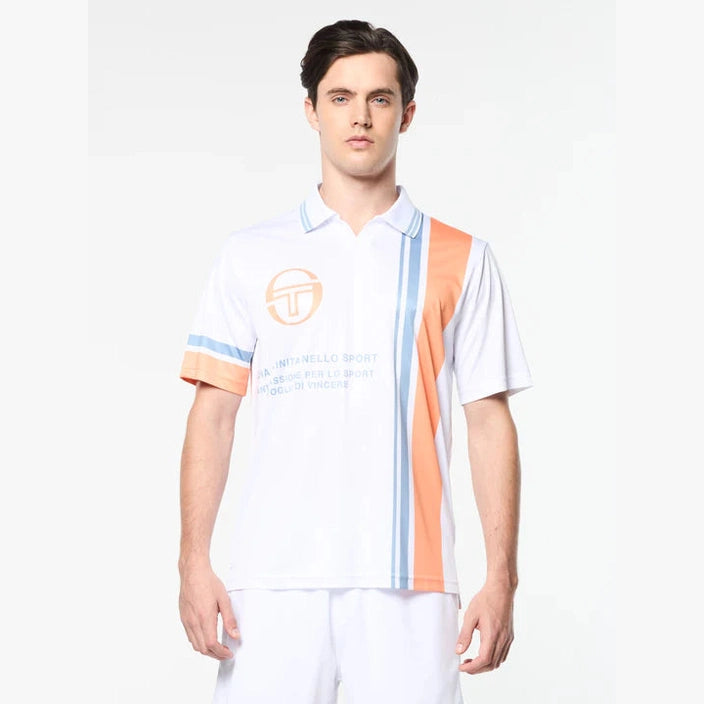 SERGIO TACCHINI SPORT SHORTS-WHITE by Sergio Tacchini