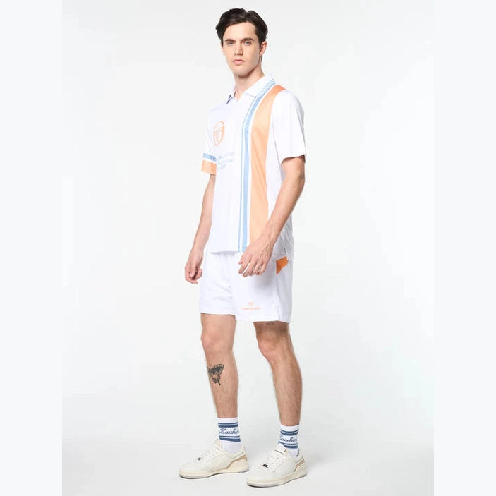 SERGIO TACCHINI SPORT SHORTS-WHITE by Sergio Tacchini