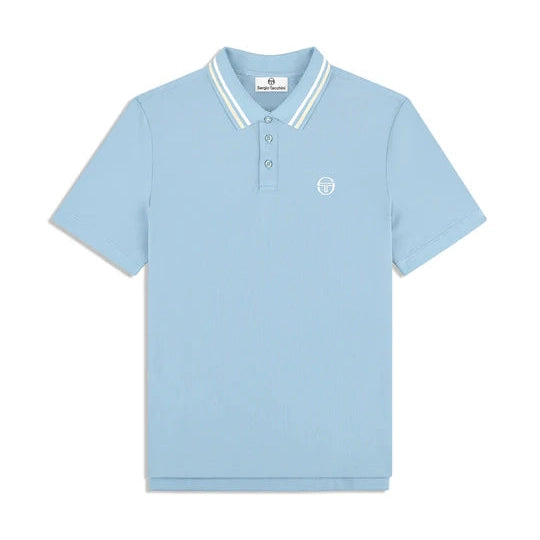SERGIO TACCHINI PIQUE POLO SKY BLUE