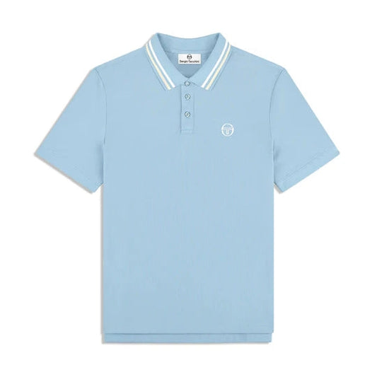 SERGIO TACCHINI PIQUE POLO SKY BLUE by Sergio Tacchini