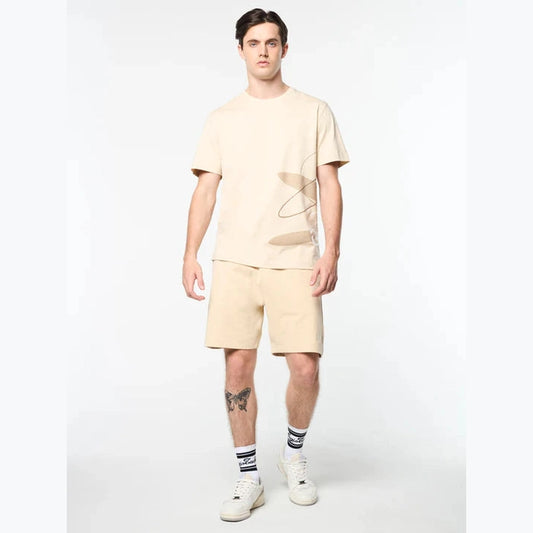 SERGIO TACCHINI CLASSIC T-SHIRT-CREAM by Sergio Tacchini