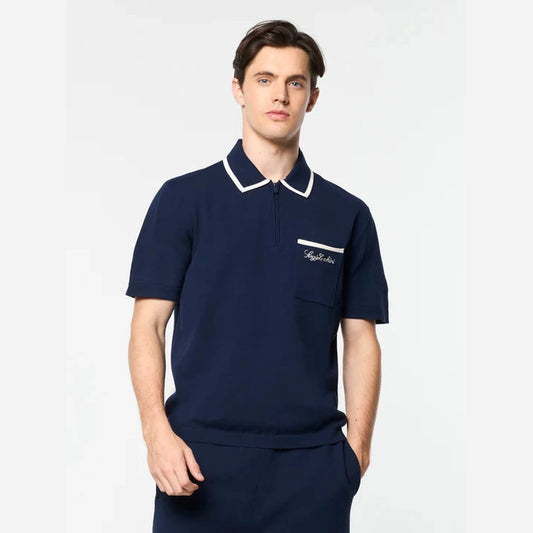 SERGIO TACCHINI KNIT SHORTS-NAVY by Sergio Tacchini