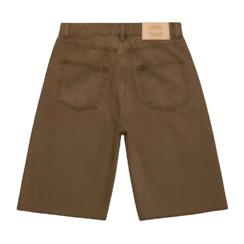 HOMME FEMME STUDDED DENIM SHORTS