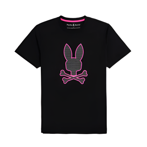 PSYCHO BUNNY B9U309-BLACK