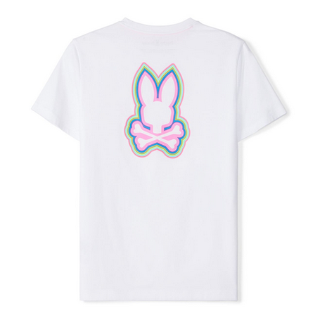 PSYCHO BUNNY B9U196B2TS-WHITE/PINK by Psycho Bunny