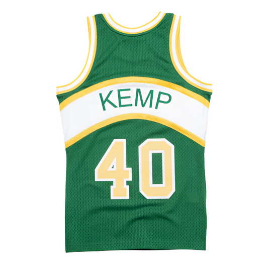 Sonics 94-95 Shawn Kemp Jersey by Mitchell and Ness