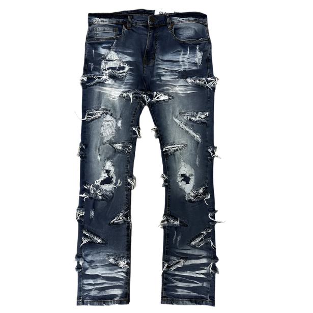EVOLUTION S BLUE SLIM JEANS