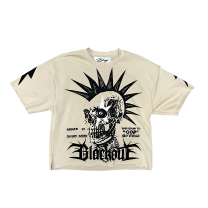 BKYS BORN TO TOUR BEIGE TEE