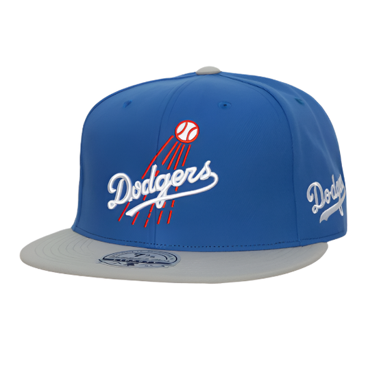MITCHELL AND NESS MLB BASES LOADED DODGERS FITTED