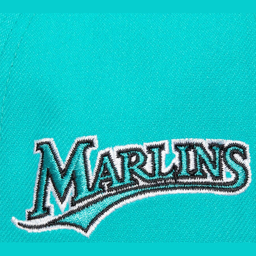 MITCHELL AND NESS MLB TEAM PRO MARLINS SNAPBACK by Mitchell and Ness