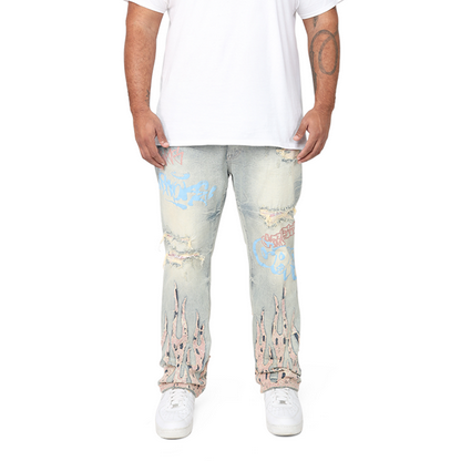 SMOKE RISE DYSTOPIA JEANS