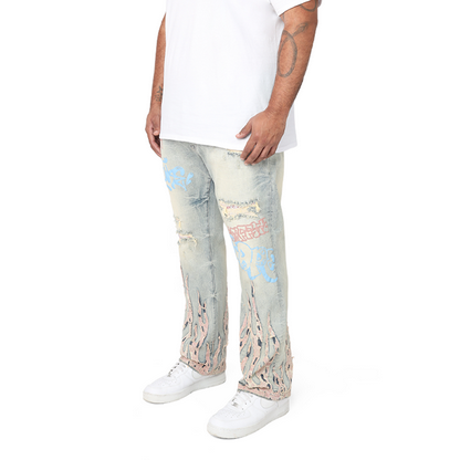 SMOKE RISE DYSTOPIA JEANS