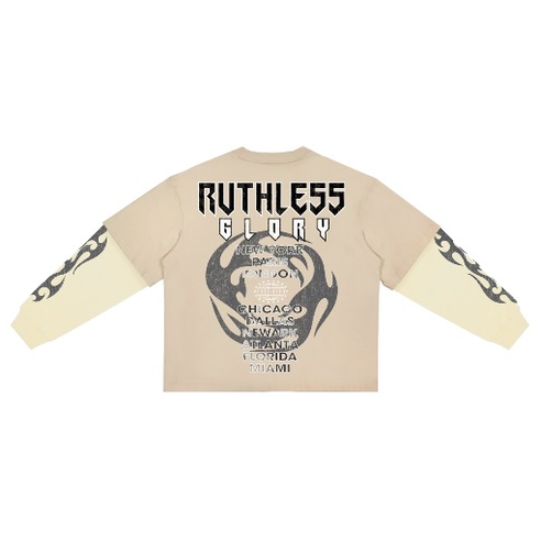 ROKU STUDIO RUTHLESS GLORY LONG SLEEVE TEE