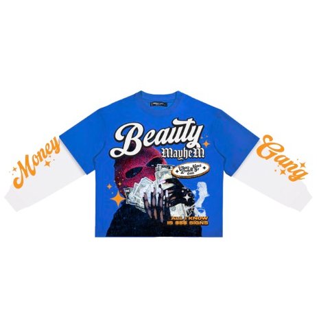 ROKU STUDIO BEAUTY MAYHEM LONG SLEEVE TEE by ROKU