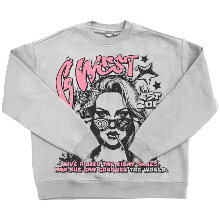 G WEST MY GIRL CREWNECK