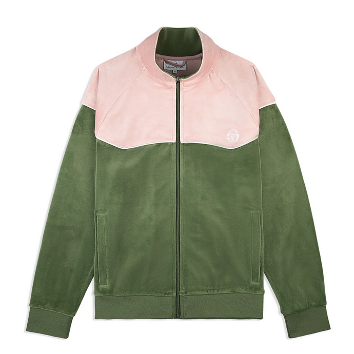SERGIO TACCHINI CIELO VELOUR TRACK JACKET