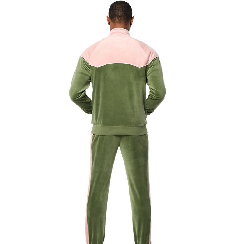 SERGIO TACCHINI CIELO VELOUR TRACK JACKET